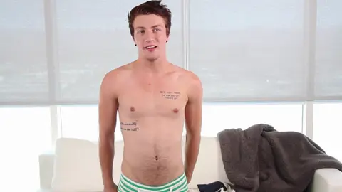 GayRoom: First Time Audition Sex With Twink Logan