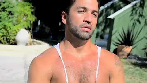 FetishMen: Latino Gay Dude Dominic Pacifico Jerking Off